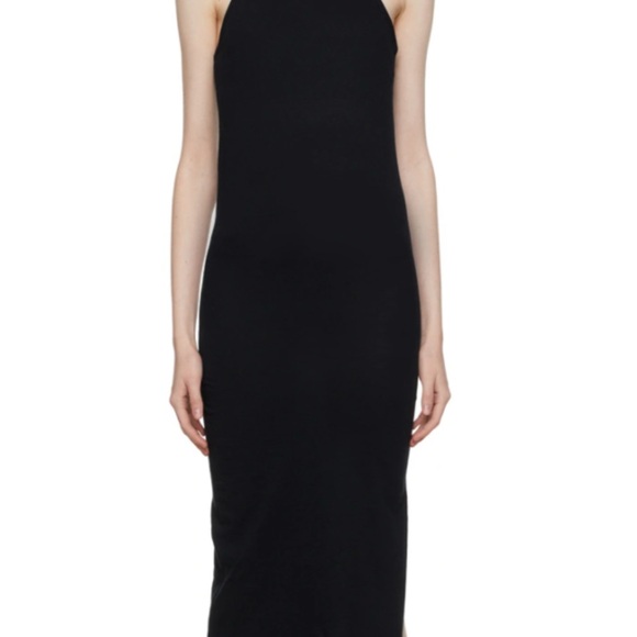 Frame Denim Black Maxi Dress S with built in bra - Picture 3 of 4